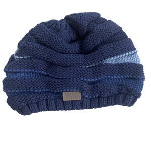 Levis Baby Toddler Boy 8-20 Months‎ Knit Beanie Winter Hat Cap Blue